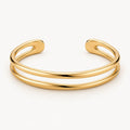 Esme Double Loop Cuff Bracelet