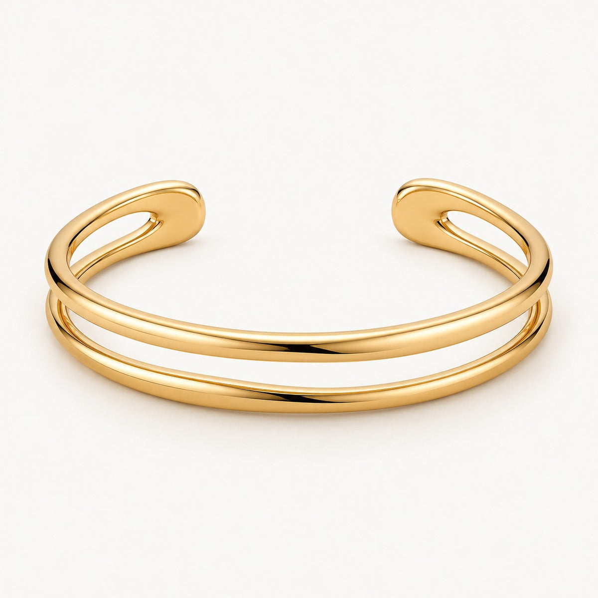 Esme Double Loop Cuff Bracelet